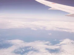 深い霧の中の着陸