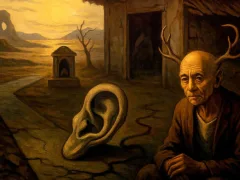 黒い襖の奥 ― 家の天井裏にいた“それ”