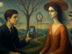 未来から来た青年と、携帯電話より前の記憶