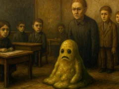 習字教室の真ん中に現れたもの