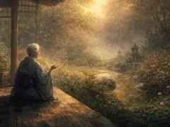 母が一人で話しかける相手