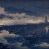 霧の戻り船