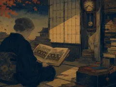 並行世界の自分が立つ卒業写真