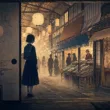 押入れの向こうの商店街
