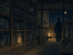 標本室の番号のない瓶