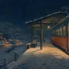 雪夜の終列車、親方の駅