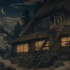 夜ごと中二階へ運ばれる膳