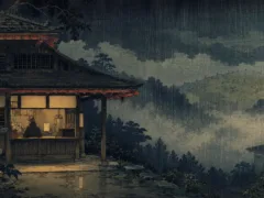 梅雨に届く転入届