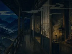 蚕室にしまわれた人形
