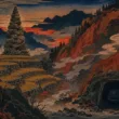 石を積む谷