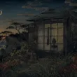 入口のない離れの鏡台