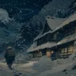 雪に閉ざされた湯宿の十三号