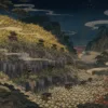 花の終わらない谷の異世界