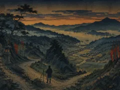 凪の刻に入れ替わる谷道