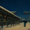傘を差してはいけない雁木