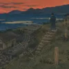 台風のあとに増えた一戸