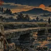 橋のもやい輪は写せない
