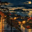坂の下の灯りに届ける夜