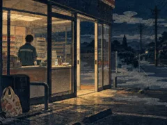 目薬の常連と三時の着信
