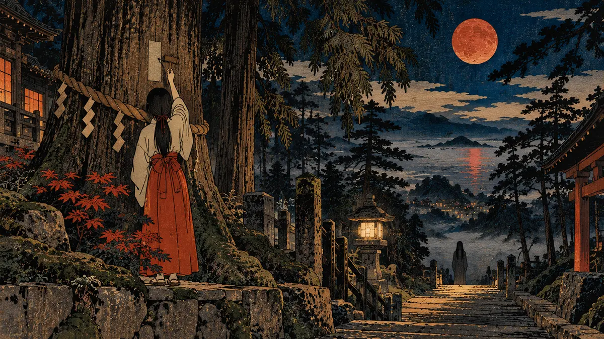 月夜の御神木と祈りの巫女