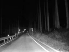 車に乗った白い霊