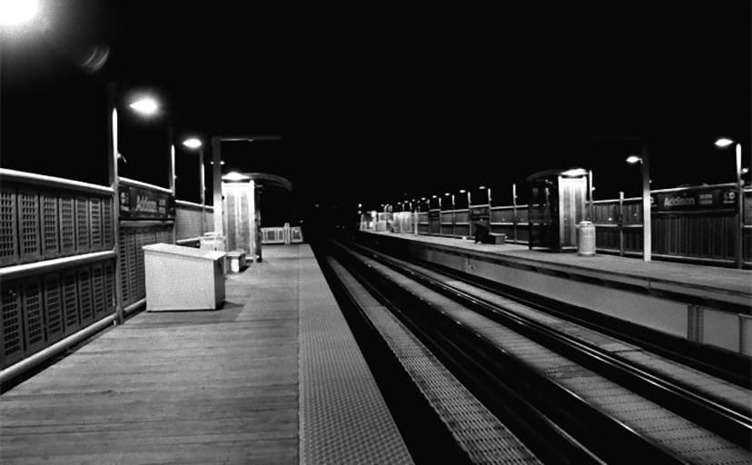 Night-Subway-Station