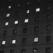 ビジネスホテルの窓（フリー写真）
