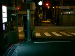 目の不自由な女性