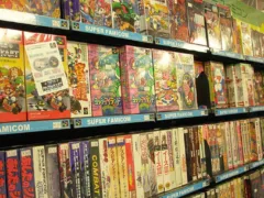 大量のゲームソフト