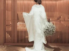 白無垢の花嫁さん