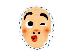 ひょっとこのお面