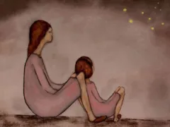 母を名乗る女の人