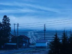 掌を当てる儀式