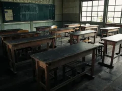 赤い扉から聞こえる声