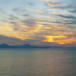 朝の海（フリー写真）