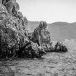 海沿いの崖（フリー写真）